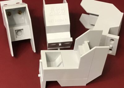 Plastic base with metal thread, ABB Code: HIET310034R0001 - for railway applications