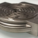 Kundenspezifischer Spiralkühler aus Aluminium, ABB Codes: GVT2003443R0001 / GVT2003443R0002 / GVT2003443R0003 - Anwendung in der Eisenbahn