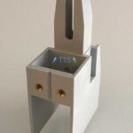 Kontaktgabelträger, kundenspezifisches Teil für Bahnanwendungen, Codes: 3EHE430804R0001/ CLW000128 / CN4570936350 / BP9078670398 / 3EHE430804R0001